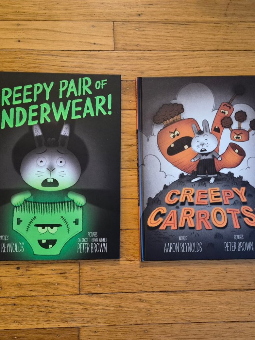 2 Kid's Picture Books: Creepy Pair of Underwear! and Creepy Carrots